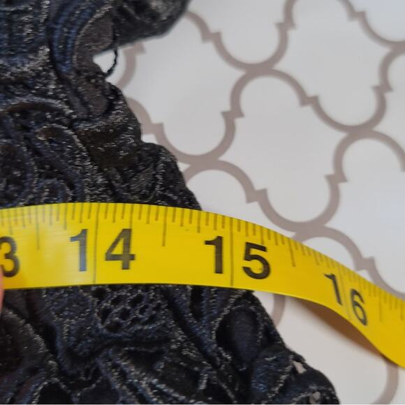 Dress the Population Black Lace Mini Dress - Picture 10 of 11